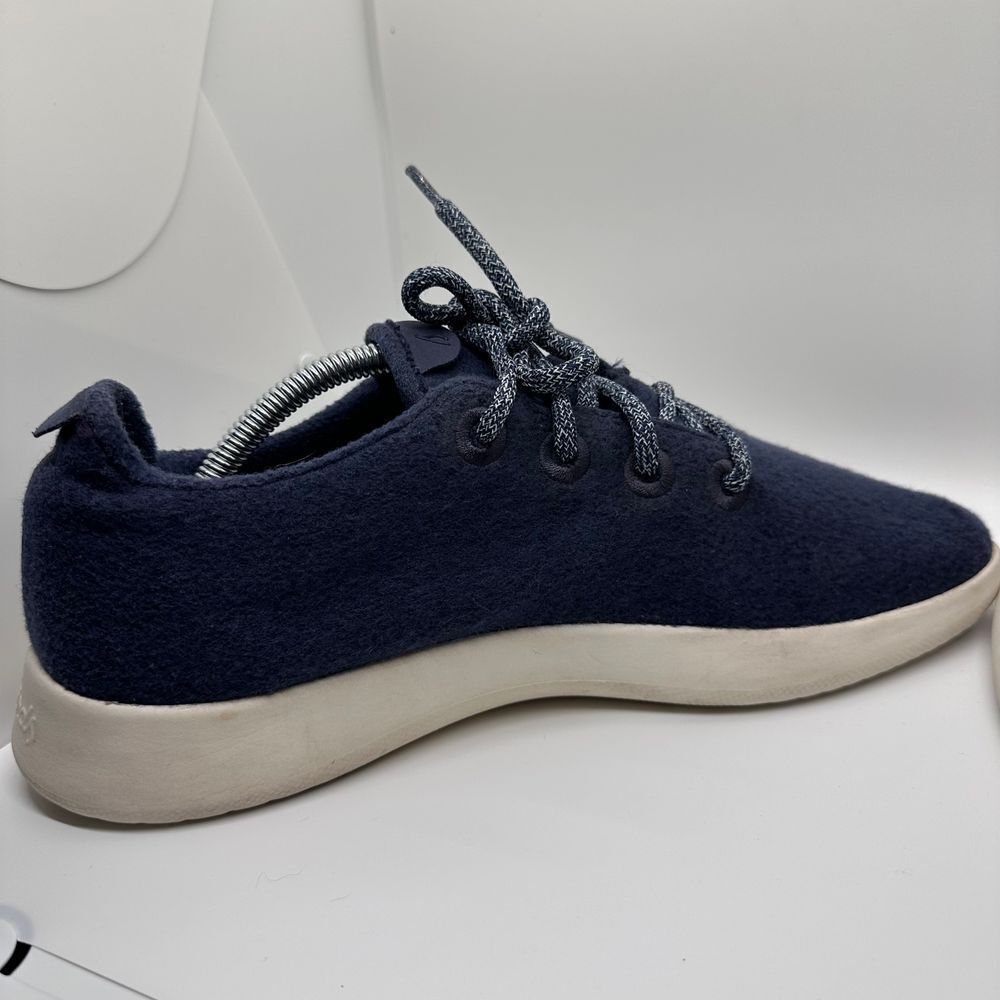 Allbirds Wool Runner Mizzles Navy Blue M11 Lightweight Comfortable  Sneakers‎ - Picture 4 of 9